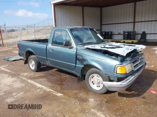 1996 Ford Ranger XL with VIN 1FTCR10A3TUB91783, listed as a IAAI auction lot 41441925 with 154,342 mi miles. Bid and sale history available at carsss.com. Image 1.