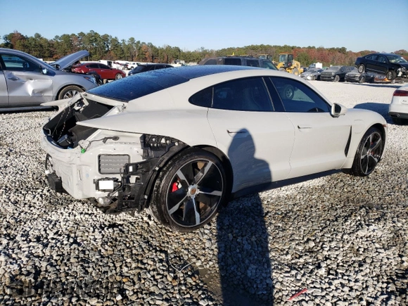 2021 Porsche Taycan 4S z VIN WP0AB2Y14MSA43132, wystawiony jako Copart lot #84077624 z przebiegiem 26 965 mil mil oraz Szkoda całkowita • Salvage title. Historia ofert i sprzedaży dostępna na DreamBid. Obrazek 3.