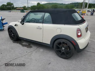 2012 MINI Convertible with VIN WMWZN3C57CT134585, listed as a Copart auction lot 55468995 with 145,645 mi miles and Clean title. Bid and sale history available at DreamBid. Image 2.