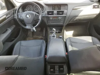 2013 BMW X3 xDrive28i with VIN 5UXWX9C57D0A20612, listed as a Copart auction lot 52385895 with 146,257 mi miles and Salvage Title. Bid and sale history available at DreamBid. Image 8.