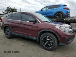 2016 Honda CR-V SE with VIN 5J6RM4H46GL127820, listed as a Copart auction lot 48460775 with 116,588 mi miles and Salvage Title. Bid and sale history available at carsss.com. Image 4.