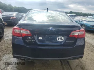 2018 Subaru Legacy Limited with VIN 4S3BNAN62J3036012, listed as a Copart auction lot 55759914 with 28,671 mi miles and Salvage Title. Bid and sale history available at carsss.com. Image 6.