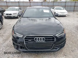 2013 Audi A6 3.0T Prestige with VIN WAUHGAFCXDN053087, listed as a IAAI auction lot 40840631 with 62,567 mi miles. Bid and sale history available at carsss.com. Image 12.