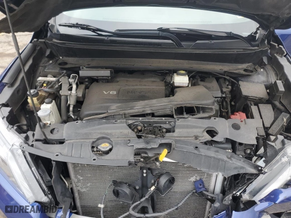 2018 Nissan Pathfinder S with VIN 5N1DR2MM2JC660391, listed as a Copart auction lot 49315565 with 123,233 mi miles and Salvage Title. Bid and sale history available at carsss.com. Image 13.
