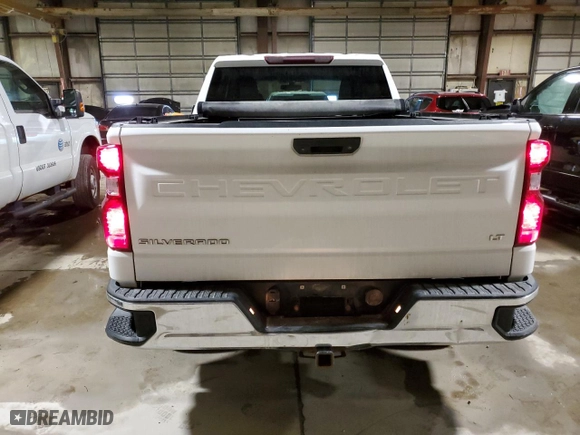 2019 Chevrolet Silverado 1500 LT with VIN 1GCRYDEK1KZ192321, listed as a Copart auction lot 46058565 with 154,851 mi miles and Clean Title. Bid and sale history available at carsss.com. Image 6.