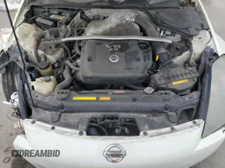2004 Nissan 350Z Touring with VIN JN1AZ36A74T015842, listed as a Copart auction lot 45526455 with 162,119 mi miles and Salvage Title. Bid and sale history available at carsss.com. Image 11.