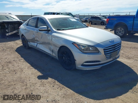 2015 Hyundai Genesis 3.8L z VIN KMHGN4JE4FU068090, wystawiony jako IAAI lot #41649107 z przebiegiem 119 396 mil mil oraz . Historia ofert i sprzedaży dostępna na DreamBid. Obrazek 1.