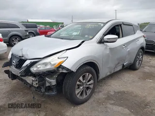 2016 Nissan Murano S with VIN 5N1AZ2MG9GN120028, listed as a IAAI auction lot 41964592 with 162,906 mi miles and . Bid and sale history available at carsss.com. Image 20.