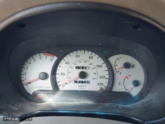 2002 Hyundai Accent GL with VIN KMHCG35C32U213819, listed as a IAAI auction lot 41834267 with 167,798 mi miles. Bid and sale history available at carsss.com. Image 7.