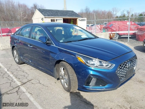 2019 Hyundai Sonata Sport with VIN 5NPE34AF1KH793452, listed as a IAAI auction lot 41924239 with 86,102 mi miles. Bid and sale history available at carsss.com. Image 1.