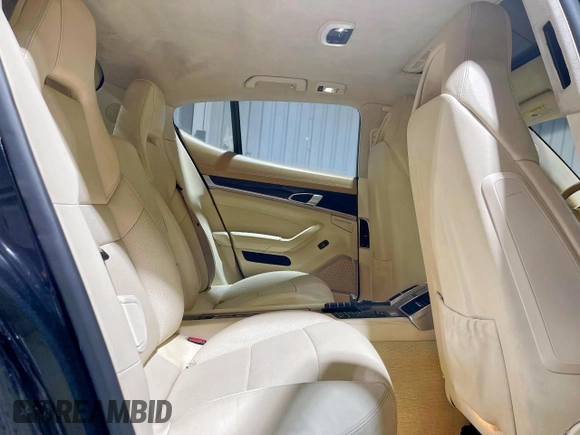 2010 Porsche Panamera Turbo with VIN WP0AC2A73AL091381, listed as a Copart auction lot 62614915 with 58,923 mi miles and Salvage title. Bid and sale history available at DreamBid. Image 6.