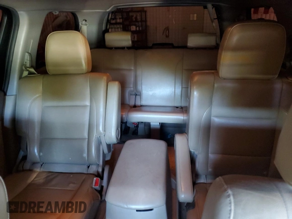 2014 Nissan Armada Platinum z VIN 5N1BA0NFXEN610416, wystawiony jako Copart lot #74033474 z przebiegiem 151 302 mil mil oraz Szkoda całkowita • Salvage title. Historia ofert i sprzedaży dostępna na DreamBid. Obrazek 10.