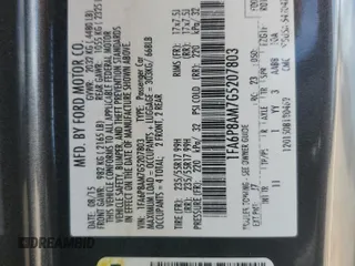 2016 Ford Mustang V6 с VIN 1FA6P8AM7G5207803, выставлен на аукционе Copart как лот 57839005 с пробегом 153 573 миль миль и Списание • Salvage title. История ставок и продаж доступна на DreamBid. Изображение 12.