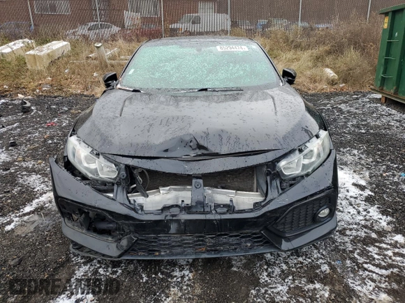 2018 Honda Civic Si Coupe with VIN 2HGFC3A50JH751840, listed as a Copart auction lot 85294474 with 97,982 mi miles and Salvage Title. Bid and sale history available at carsss.com. Image 5.