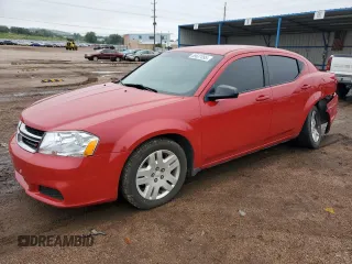 2014 Dodge Avenger SE with VIN 1C3CDZAB8EN110945, listed as a Copart auction lot 59637095 with 94,490 mi miles and Salvage title. Bid and sale history available at DreamBid. Image 1.