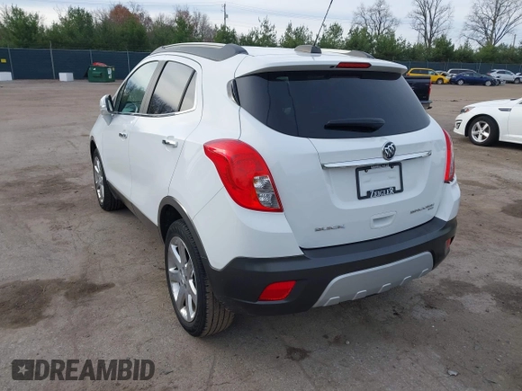 2016 Buick Encore Leather with VIN KL4CJGSB7GB612691, listed as a IAAI auction lot 40816773 with 49,278 mi miles and . Bid and sale history available at DreamBid. Image 3.