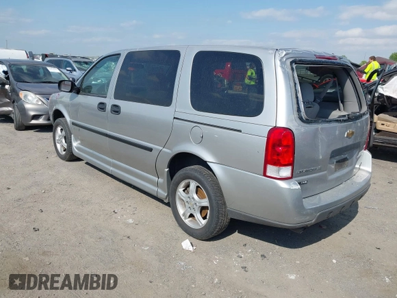2008 Chevrolet Uplander LS with VIN 1GNDV23W18D151908, listed as a IAAI auction lot 42049564 with 77,413 mi miles and . Bid and sale history available at DreamBid. Image 3.