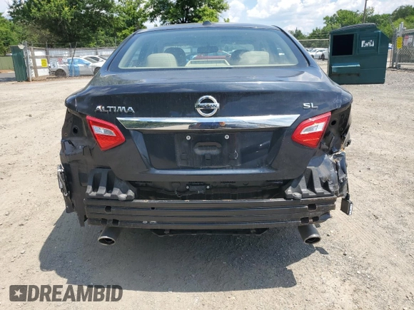 2016 Nissan Altima SR with VIN 1N4AL3AP6GC159323, listed as a Copart auction lot 62834135 with 49,496 mi miles and Salvage title. Bid and sale history available at DreamBid. Image 6.