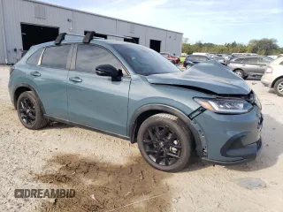 2023 Honda HR-V Sport with VIN 3CZRZ1H51PM711386, listed as a Copart auction lot 50460155 with 66,531 mi miles and Non Repairable. Bid and sale history available at carsss.com. Image 4.