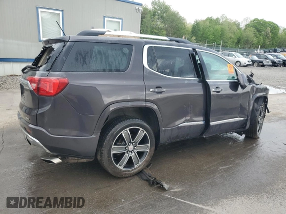 2017 GMC Acadia Denali z VIN 1GKKNXLS6HZ182055, wystawiony jako Copart lot #56178175 z przebiegiem Nie podano mil oraz Szkoda całkowita • Salvage title. Historia ofert i sprzedaży dostępna na DreamBid. Obrazek 3.
