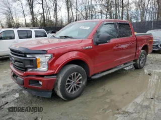 2019 Ford F-150 XL with VIN 1FTEW1EP0KFD31144, listed as a Copart auction lot 46730455 with 48,444 mi miles and Salvage Title. Bid and sale history available at DreamBid. Image 1.