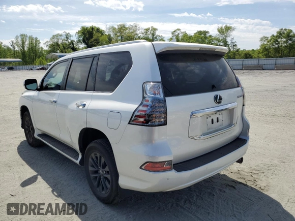 2023 Lexus GX 460 Premium with VIN JTJAM7BX9P5354458, listed as a Copart auction lot 53266275 with 28,353 mi miles and Salvage title. Bid and sale history available at DreamBid. Image 2.