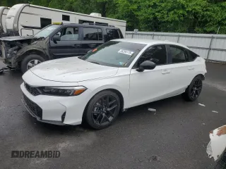 2025 Honda Civic Sport z VIN 19XFL2H84SE001377, wystawiony jako Copart lot #56294175 z przebiegiem 8 389 mil mil oraz Szkoda całkowita • Salvage title. Historia ofert i sprzedaży dostępna na DreamBid. Obrazek 1.