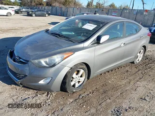 2013 Hyundai Elantra GLS with VIN 5NPDH4AE5DH360708, listed as a IAAI auction lot 41458823 with 109,557 mi miles and . Bid and sale history available at DreamBid. Image 2.