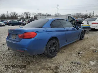 2016 BMW 4 Series 428i xDrive z VIN WBA3T1C53GP821786, wystawiony jako Copart lot #41824555 z przebiegiem Nie podano mil oraz Szkoda całkowita • Salvage title. Historia ofert i sprzedaży dostępna na DreamBid. Obrazek 3.