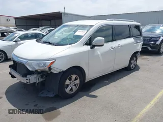 2016 Nissan Quest SL with VIN JN8AE2KP7G9154453, listed as a IAAI auction lot 39544605 with 163,185 mi miles and . Bid and sale history available at DreamBid. Image 18.