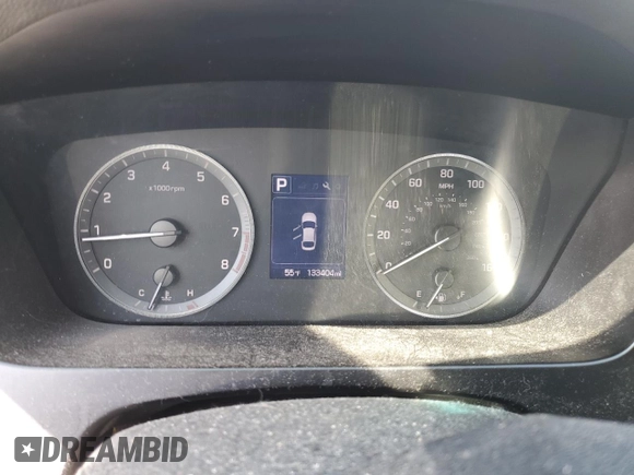 2017 Hyundai Sonata Sport with VIN 5NPE34AFXHH583540, listed as a Copart auction lot 51006665 with 133,404 mi miles and Salvage Title. Bid and sale history available at DreamBid. Image 9.
