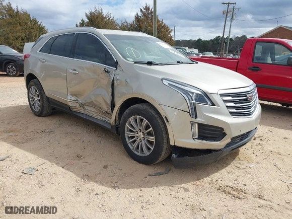 2017 Cadillac XT5 Luxury FWD with VIN 1GYKNBRS3HZ175192, listed as a IAAI auction lot 41723204 with 126,192 mi miles. Bid and sale history available at carsss.com. Image 1.