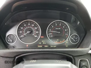 2015 BMW 4 Series 435i with VIN WBA3T3C58FP738896, listed as a Copart auction lot 80750474 with 105,430 mi miles and Salvage Title. Bid and sale history available at carsss.com. Image 9.