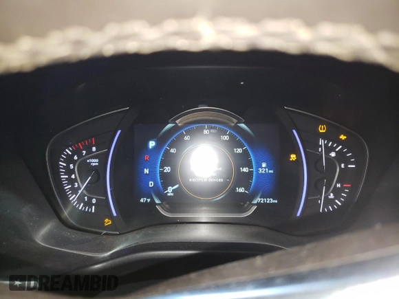 2020 Hyundai Santa Fe SEL with VIN 5NMS3CAD2LH300288, listed as a Copart auction lot 49619335 with 72,123 mi miles and Salvage Title. Bid and sale history available at carsss.com. Image 9.