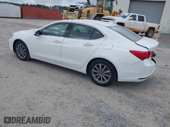 2018 Acura TLX w/Technology Pkg with VIN 19UUB1F5XJA000797, listed as a IAAI auction lot 41454559 with 47,005 mi miles. Bid and sale history available at carsss.com. Image 3.