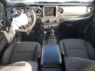 2021 Jeep Wrangler Unlimited Sport S with VIN 1C4HJXDN4MW847816, listed as a Copart auction lot 45693565 with 39,438 mi miles and Salvage Title. Bid and sale history available at carsss.com. Image 8.