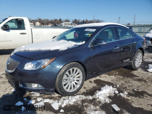 2013 Buick Regal Turbo Premium 2 with VIN 2G4GT5GV1D9194386, listed as a Copart auction lot 89401045 with 49,371 mi miles and Salvage Title. Bid and sale history available at DreamBid. Image 1.