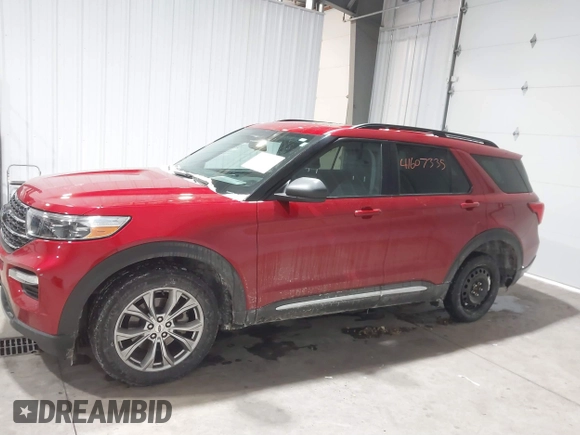 2022 Ford Explorer XLT with VIN 1FMSK8DH8NGB23802, listed as a IAAI auction lot 41607335 with 26,868 mi miles and . Bid and sale history available at DreamBid. Image 14.