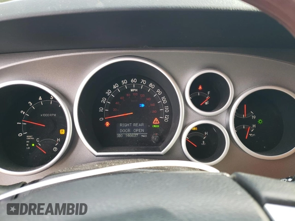 2017 Toyota Sequoia Platinum with VIN 5TDDY5G14HS148117, listed as a Copart auction lot 41897185 with 146,637 mi miles and Salvage Title. Bid and sale history available at carsss.com. Image 9.