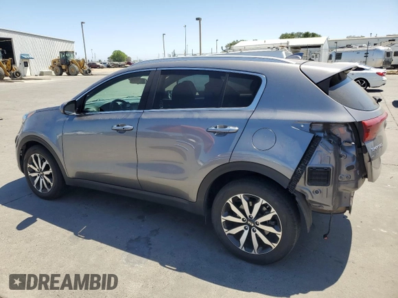 2017 Kia Sportage EX with VIN KNDPN3AC9H7101499, listed as a Copart auction lot 60712175 with 103,279 mi miles and Salvage title. Bid and sale history available at DreamBid. Image 2.