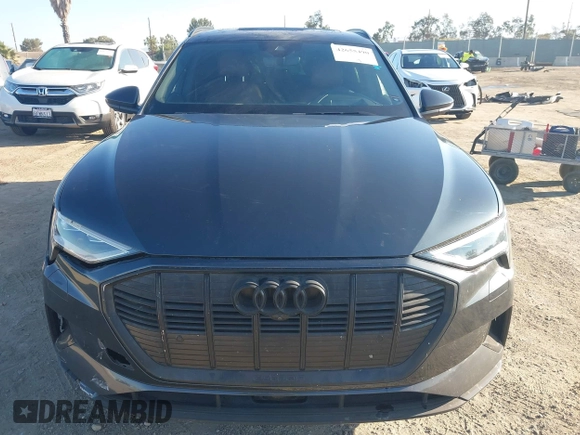 2019 Audi e-tron Prestige with VIN WA1VAAGE6KB016070, listed as a IAAI auction lot 42655490 with 78,384 mi miles and . Bid and sale history available at DreamBid. Image 12.