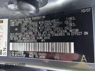 2008 Toyota 4Runner SR5 с VIN JTEBU14R38K009556, выставлен на аукционе IAAI как лот 41985713 с пробегом 292 450 миль миль и . История ставок и продаж доступна на DreamBid. Изображение 9.