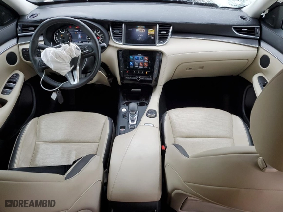 2022 Infiniti QX50 LUXE with VIN 3PCAJ5BB1NF109413, listed as a Copart auction lot 85925014 with 26,324 mi miles and Salvage Title. Bid and sale history available at carsss.com. Image 8.