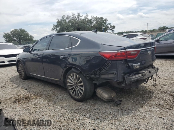 2017 Kia Cadenza Technology with VIN KNALC4J1XH5083340, listed as a Copart auction lot 71454514 with 133,901 mi miles and Salvage Title. Bid and sale history available at carsss.com. Image 2.