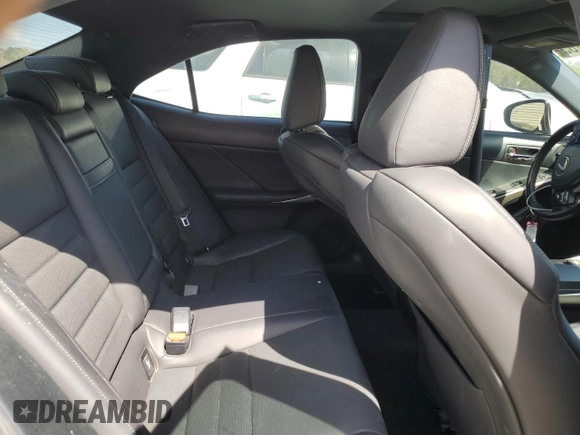 2016 Lexus IS with VIN JTHBE1D26G5026870, listed as a Copart auction lot 48495185 with 86,389 mi miles and Salvage Title. Bid and sale history available at carsss.com. Image 10.
