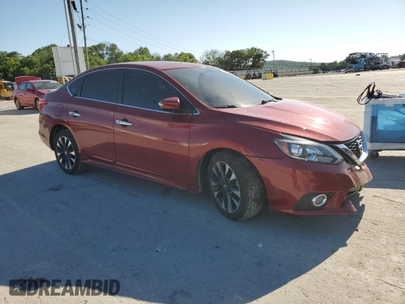 2018 Nissan Sentra SR z VIN 3N1AB7AP8JY286743, wystawiony jako Copart lot #57044225 z przebiegiem 82 138 mil mil oraz Szkoda całkowita • Salvage title. Historia ofert i sprzedaży dostępna na DreamBid. Obrazek 4.