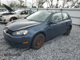 2010 Volkswagen Golf with VIN WVWAA7AJ3AW302463, listed as a Copart auction lot 86911534 with Not provided miles and Salvage title. Bid and sale history available at DreamBid. Image 1.