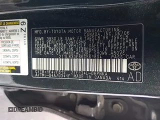 2006 Toyota Matrix STD z VIN 2T1LR30E66C561804, wystawiony jako IAAI lot #41344014 z przebiegiem 198 005 mil mil oraz . Historia ofert i sprzedaży dostępna na DreamBid. Obrazek 9.