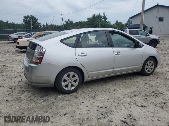 2008 Toyota Prius with VIN JTDKB20U483444333, listed as a Copart auction lot 54308474 with 124,222 mi miles and Salvage Title. Bid and sale history available at carsss.com. Image 3.