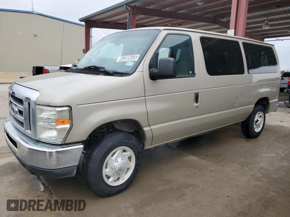2009 Ford Econoline Passenger XL with VIN 1FBNE31L59DA66684, listed as a Copart auction lot 45388655 with 185,005 mi miles and Clean title. Bid and sale history available at DreamBid. Image 1.